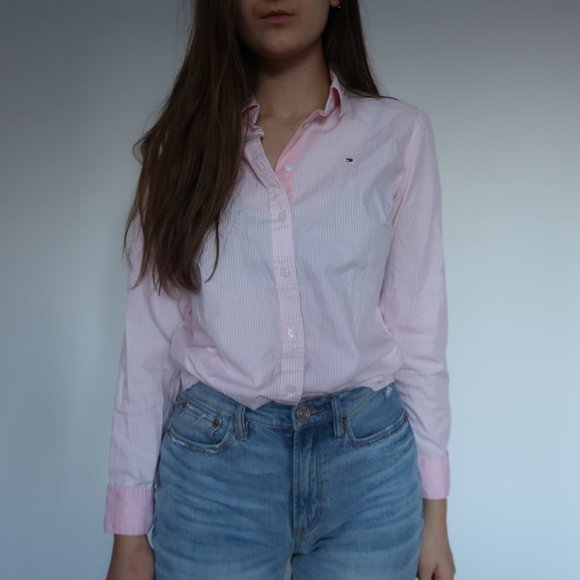 Tommy Hilfiger button up blouse - Picture 2 of 3